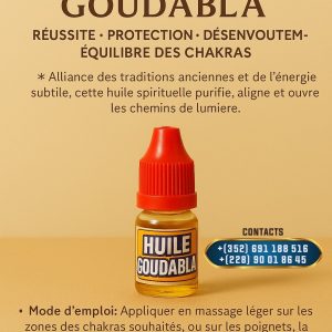 Huile Goudabla